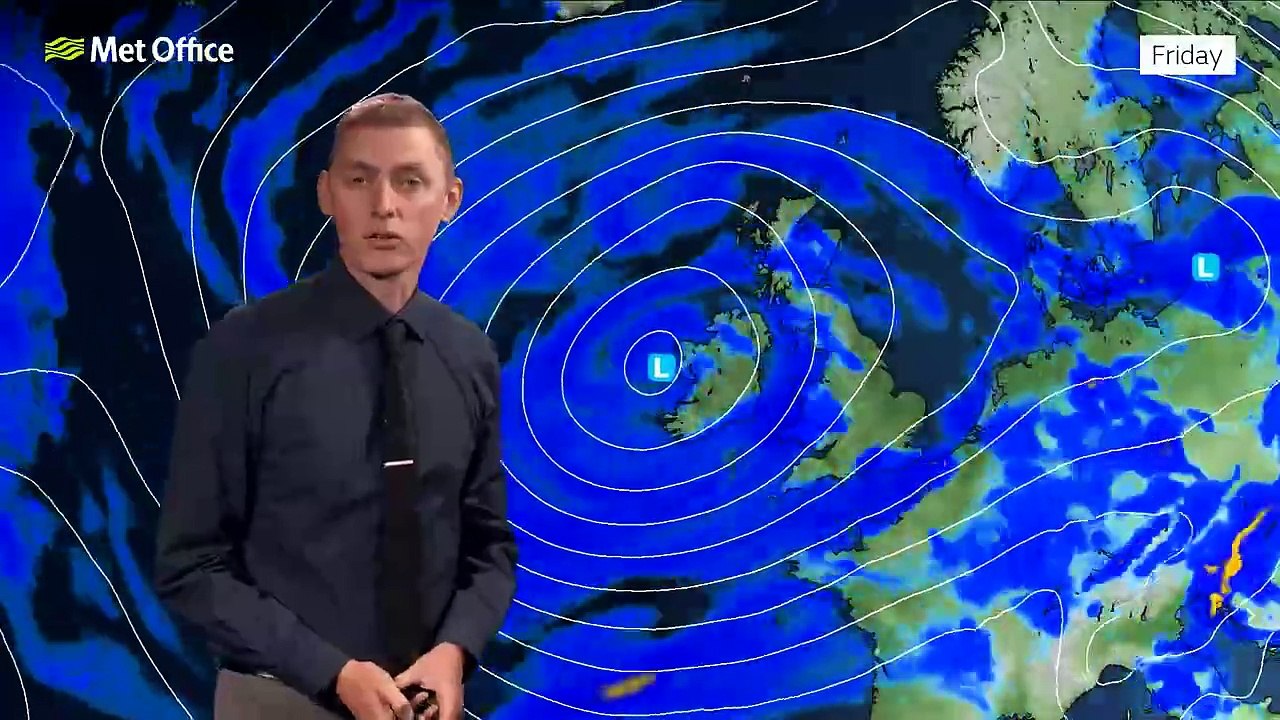 Sunday evening forecast 22/10/2023
