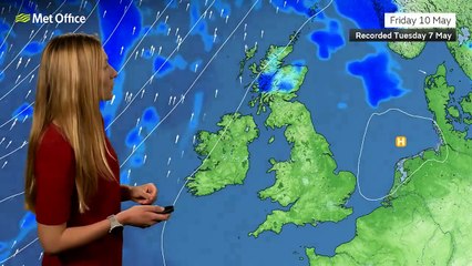 Met Office 14 Day Weather Outlook 07/05/2024