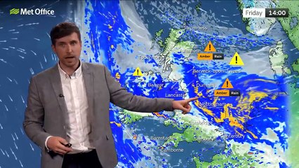 Friday morning forecast 20/10/23