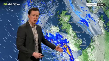 Met Office Monday afternoon weather forecast 04/03/2024