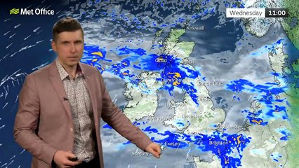 Met Office Tuesday Evening Weather Forecast 13/02/24
