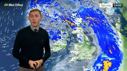 Saturday afternoon forecast 18/11/2023