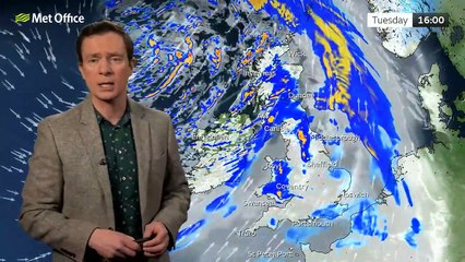 Tuesday morning forecast 23/01/24
