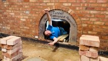 Man builds underground bunker and tunnel inspired by World War II’s Great Escape