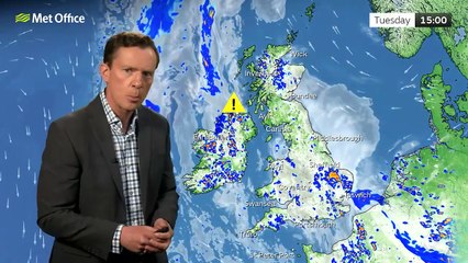 Met Office Monday evening weather forecast 20/05/2024