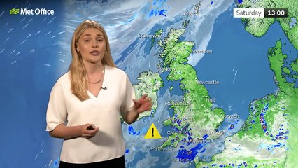 Met Office Saturday afternoon weather forecast 18/05/2024