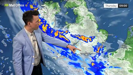 Met Office Wednesday evening weather forecast 01/05/2024