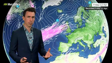 Met Office 14 Day Weather Outlook 12/04/2024