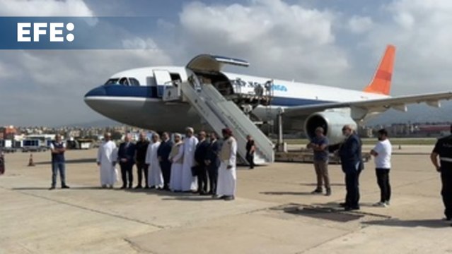 40 toneladas de medicamentos y ayuda humanitaria provenientes de Omán llegan a el Líbano