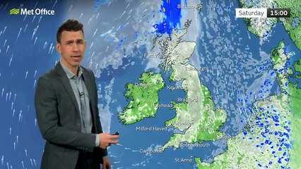 Met Office Saturday Morning Weather Forecast 20/04/2024