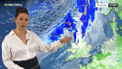 Met Office Wednesday Evening Forecast 20/03/2024