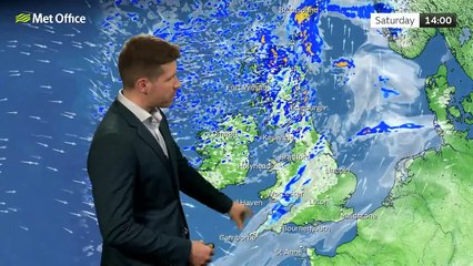 Met Office Friday Evening Weather Forecast 12/04/2024