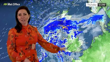 Met Office Wednesday Evening Forecast 13/03/2024