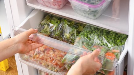 Congele sus alimentos para usarlos después
