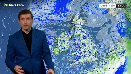 Met Office Thursday Evening Weather Forecast 28/03/2024
