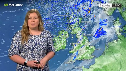 Met Office Saturday Afternoon Weather Forecast 13/04/2024