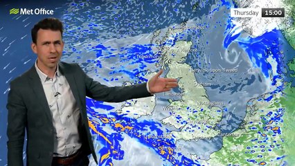 Met Office Thursday Afternoon Weather Forecast 04/04/2024