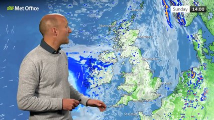 Met Office Sunday Afternoon Weather Forecast 21/07/2024