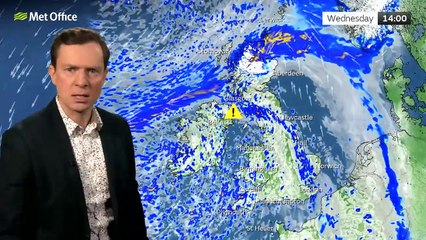 Met Office Wednesday Afternoon Weather Forecast 27/03/2024