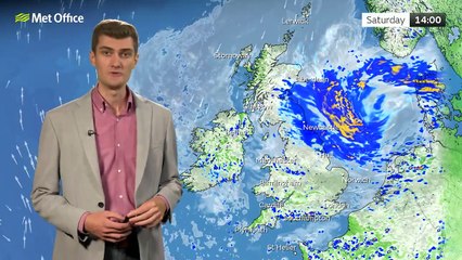 Met Office Saturday Afternoon Weather Forecast 13/07/2024