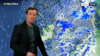 Met Office Thursday Evening Forecast 14/03/2024