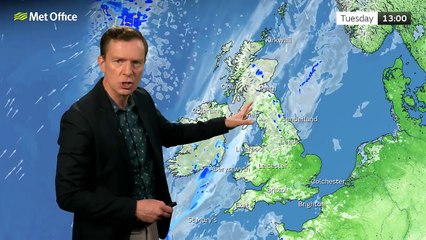 Met Office Tuesday afternoon weather forecast 25/06/2024