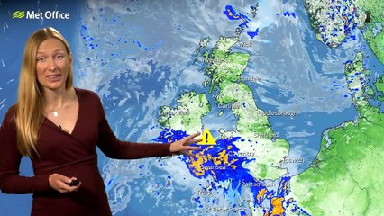 Met Office Monday afternoon weather forecast 15/07/2024