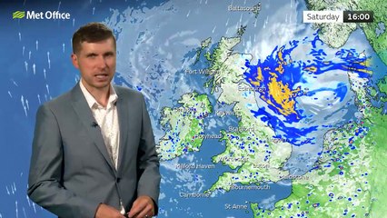 Met Office Saturday morning weather forecast 13/07/2024