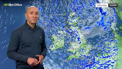 Met Office Saturday afternoon weather forecast 23/03/2024