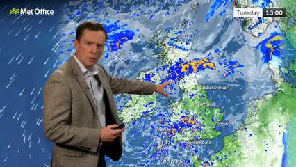 Met Office Tuesday Morning Forecast 08/10/2024