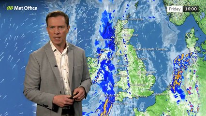 Met Office Thursday Evening Weather Forecast 20/06/2024
