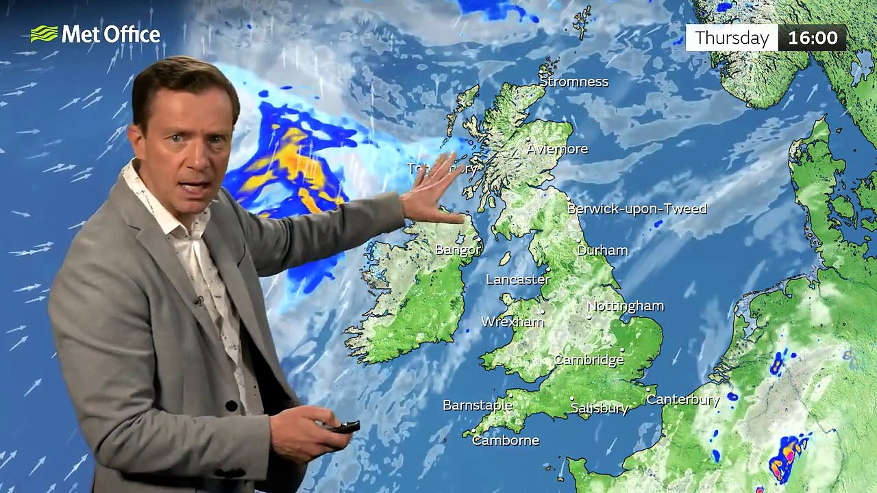 Met Office Thursday Afternoon Weather Forecast 20/06/2024 video