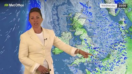 Met Office Tuesday evening weather forecast 11/06/2024