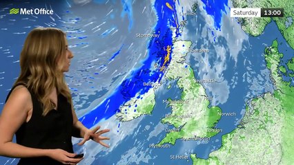 Met Office Saturday afternoon weather forecast 14/09/24