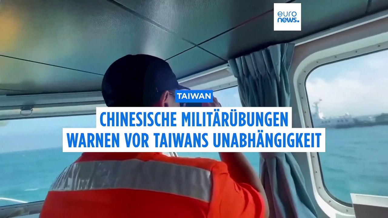 China hält Militärübungen als 'große Warnung' an Taiwan ab