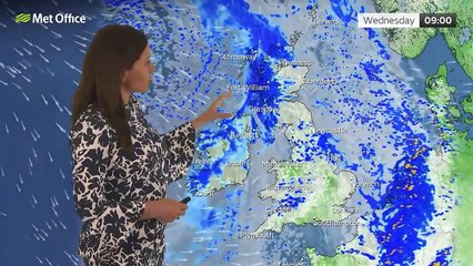 Met Office Wednesday Morning Weather Forecast 03/07/2024