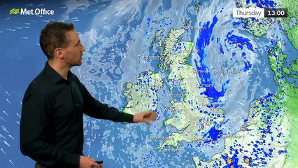 Met Office Thursday Afternoon Weather Forecast 30/05/2024