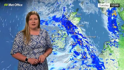 Met Office Monday evening weather forecast 27/05/2024