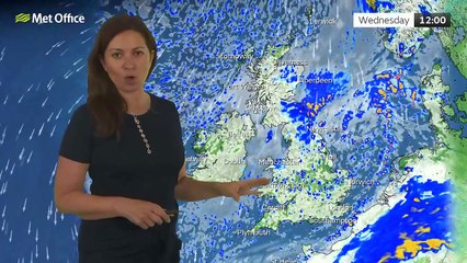 Met Office Wednesday Morning Forecast 09/10/24