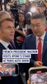 French President Macron visits EV maker Xpeng’s stand on first day of Paris Auto Show