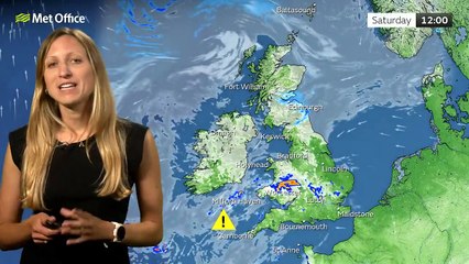 Met Office Saturday Morning Weather Forecast 21/09/2024