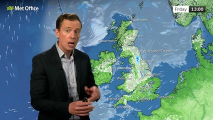 Met Office Friday Morning Forecast 20/09/2024