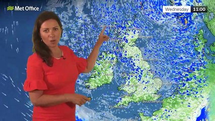 Met Office Wednesday Morning Weather Forecast 11/09/24