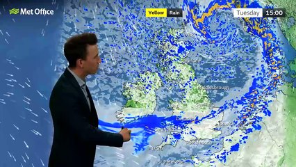 Met Office Tuesday morning weather forecast 10/09/2024