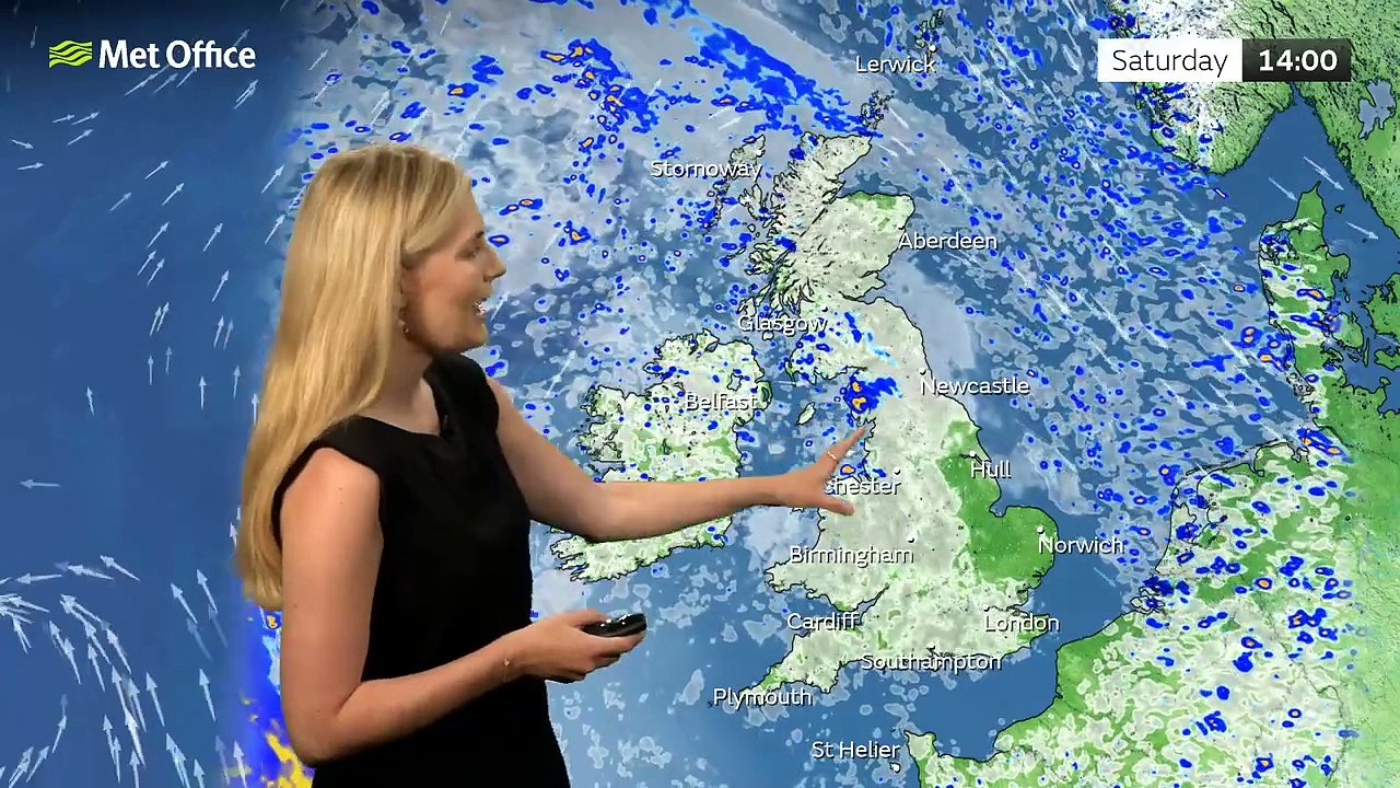 Met Office Saturday Afternoon Weather Forecast 28/09/2024
