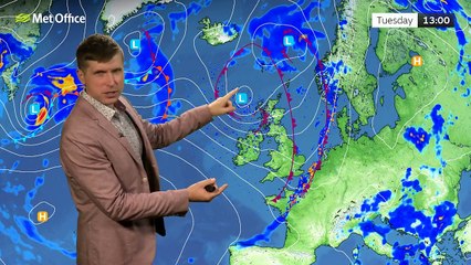 Met Office Tuesday Afternoon Weather Forecast 20/08/24