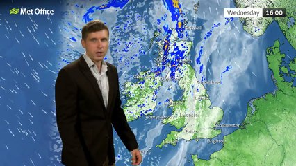 Met Office Wednesday Morning weather forecast 28/08/2024
