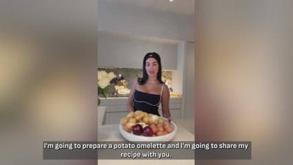 Georgina Rodriguez's potato omelette video breaks the Internet