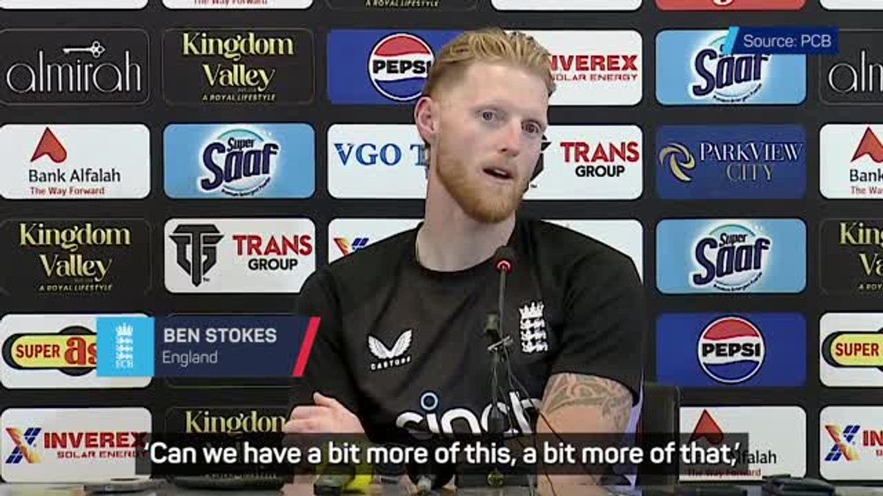 Stokes sees no issues with Pakistan's used wicket