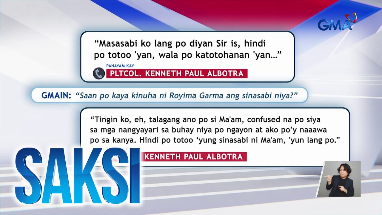 PLtCol. Albotra, ipatatawag ng Quadcomm sa susunod na pagdinig matapos ...